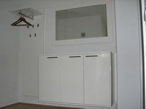 Garderobe Schreinerei Holzwurm